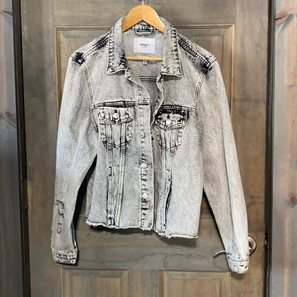 vervet Jackets & Blazers - Stonewash jacket